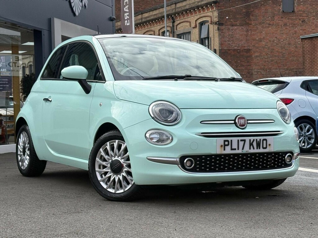 Fiat 500 Hatchback 1.2 Lounge Euro 6 Ss 201717 PL17KWO Green