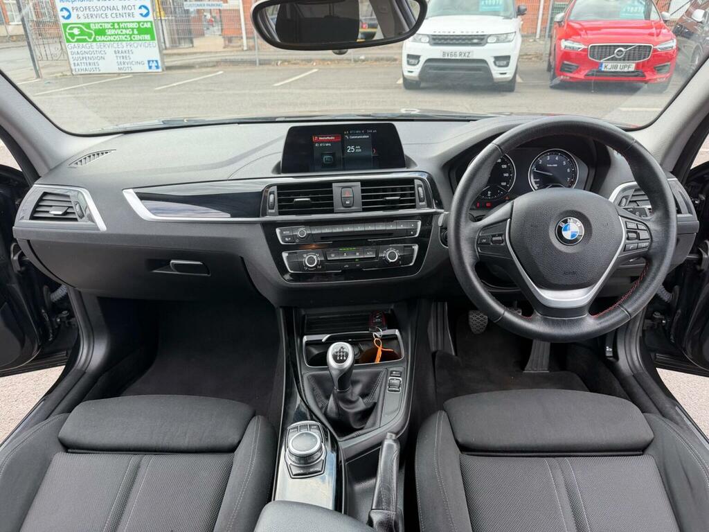 BMW 1 Series Hatchback 1.5 118I Sport Euro 6 Ss 201868 Black #2