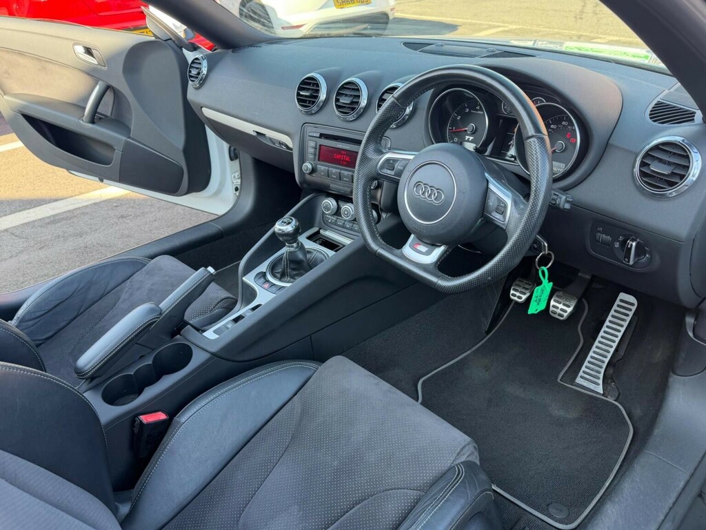 Audi TT Convertible 1.8 Tfsi S Line Roadster Euro 5 2 White #3