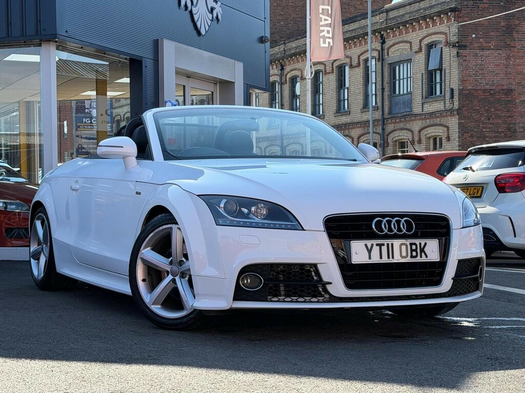 Audi TT Convertible 1.8 Tfsi S Line Roadster Euro 5 2 White