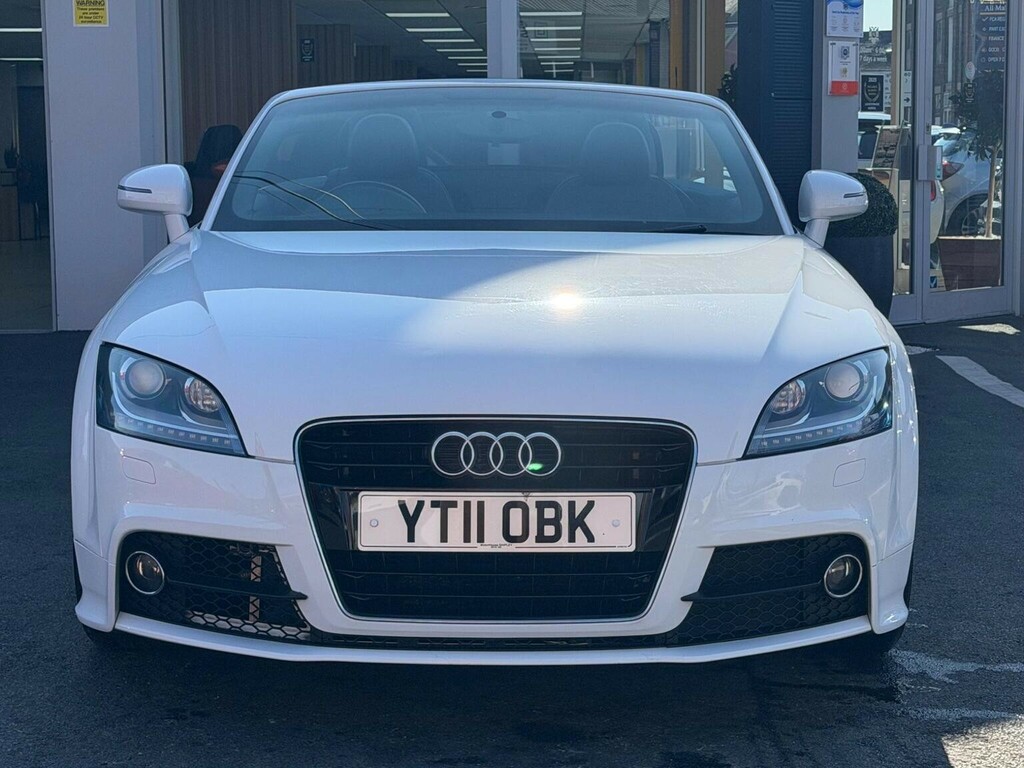 Audi TT Convertible 1.8 Tfsi S Line Roadster Euro 5 2 White #5