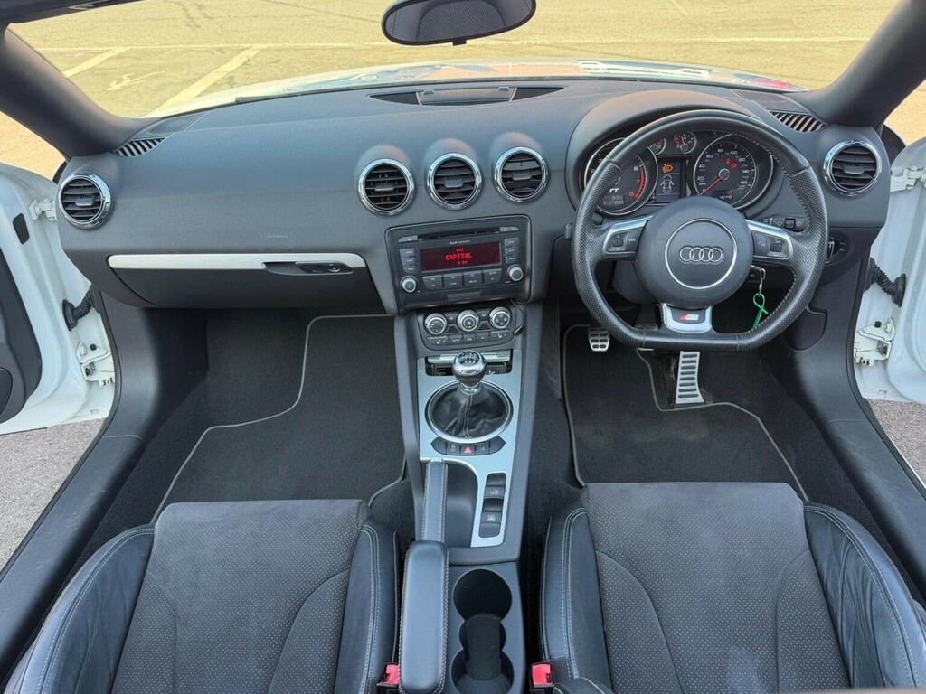 Audi TT Convertible 1.8 Tfsi S Line Roadster Euro 5 2 White #2