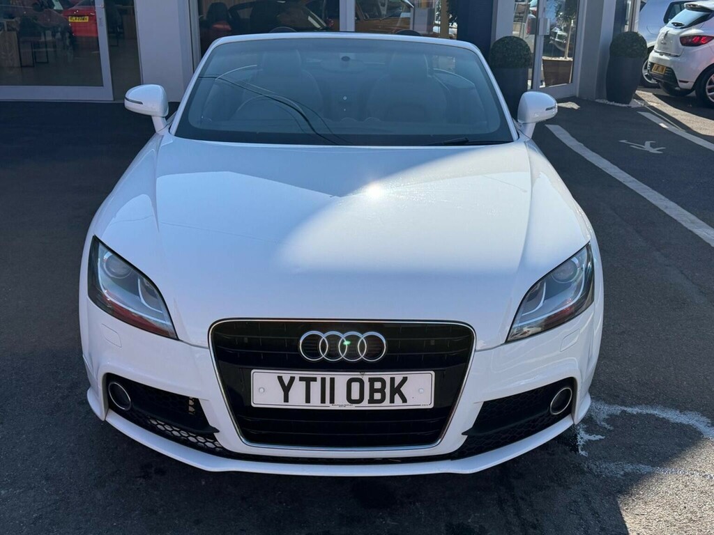 Audi TT Convertible 1.8 Tfsi S Line Roadster Euro 5 2 White #6