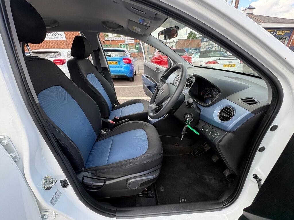 Hyundai I10 1.0 Se Euro 6 White #5
