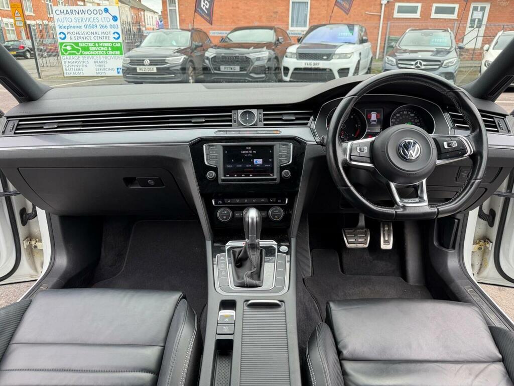 Volkswagen Passat 2.0 Bitdi Bluemotion Tech R-line Dsg 4Motion Euro White #2