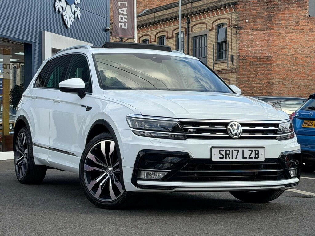 Volkswagen Tiguan 2.0 Tdi Bluemotion Tech R-line Dsg 4Motion Euro 6 White