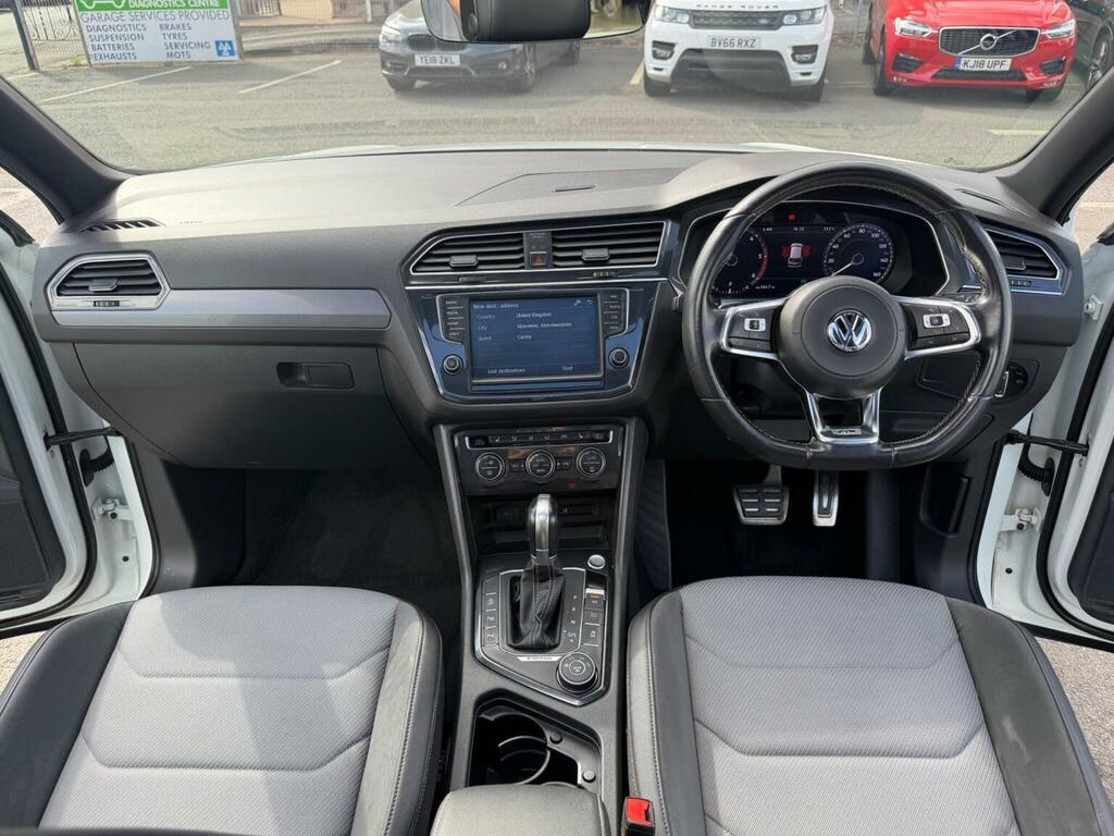 Volkswagen Tiguan 2.0 Tdi Bluemotion Tech R-line Dsg 4Motion Euro 6 White #2