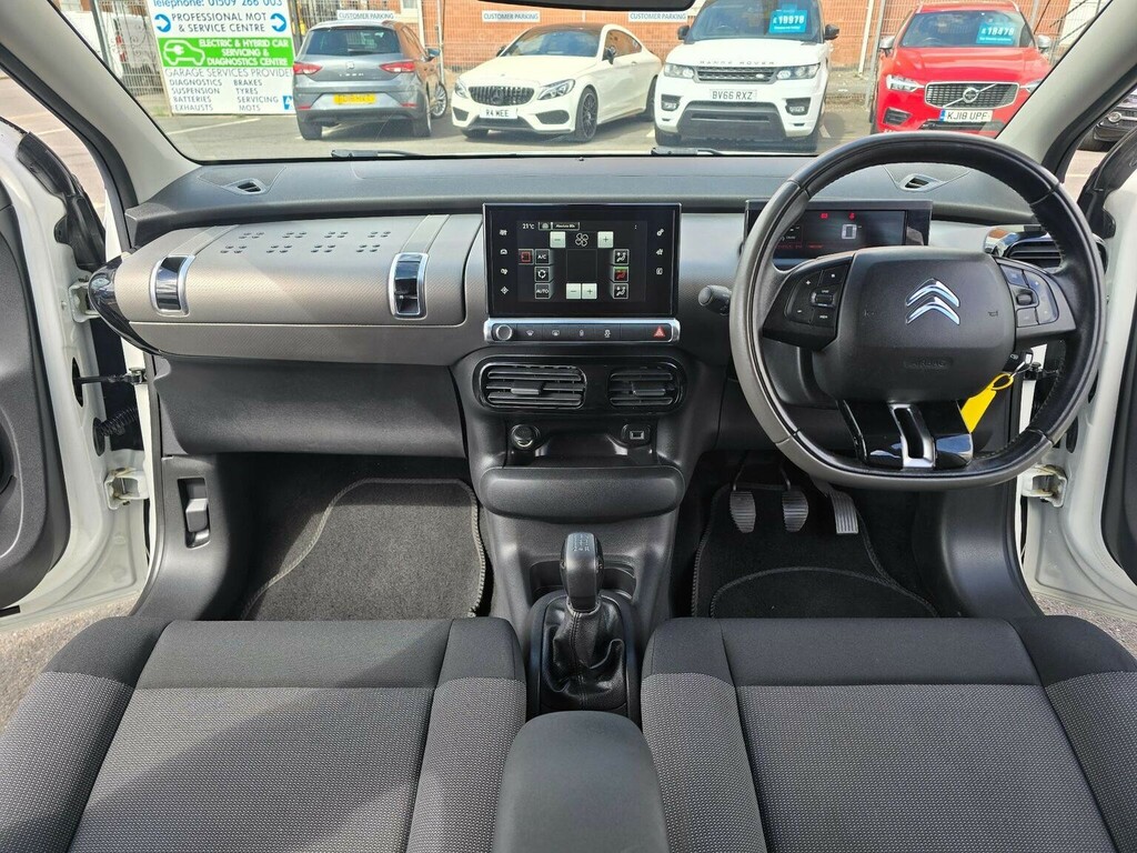 Citroen C4 Cactus Hatchback 1.6 Bluehdi Flair Euro 6 201867 White #2