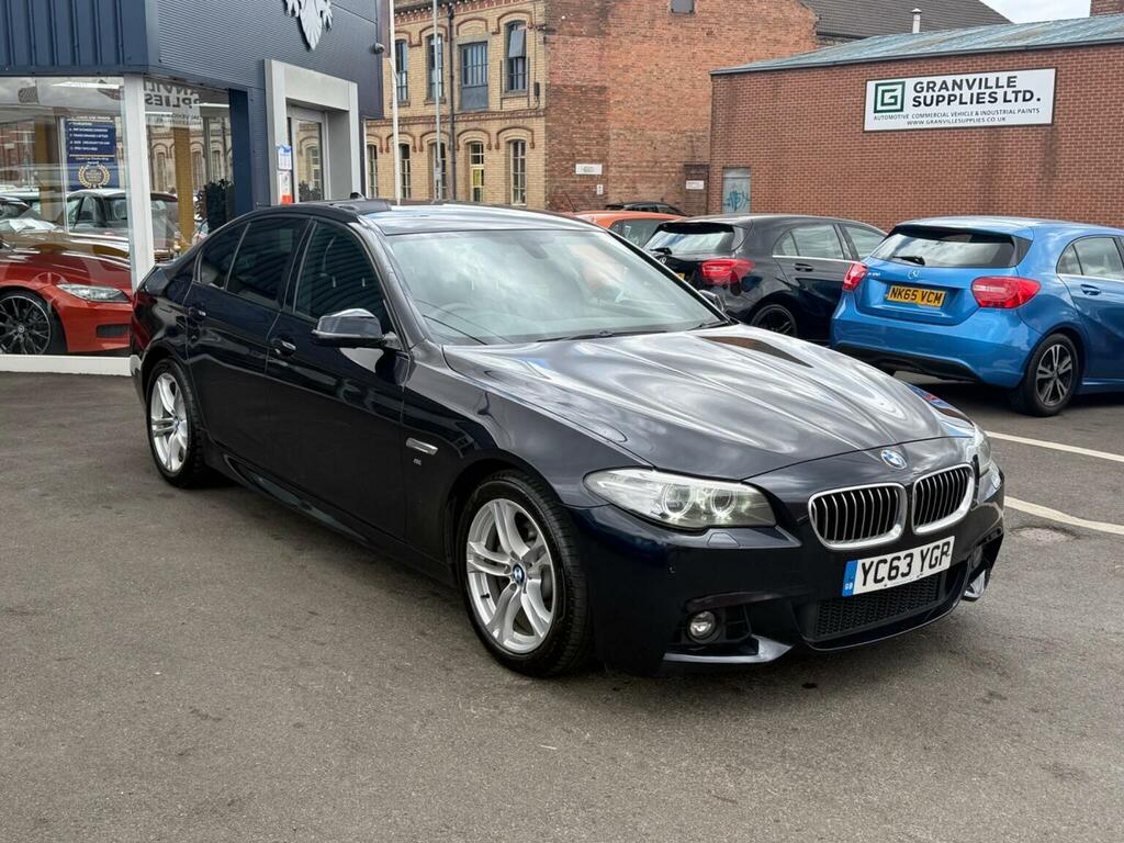 BMW 5 Series 2.0 520D M Sport Euro 6 Ss Black #4