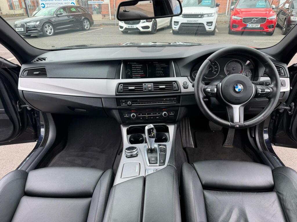 BMW 5 Series 2.0 520D M Sport Euro 6 Ss Black #2