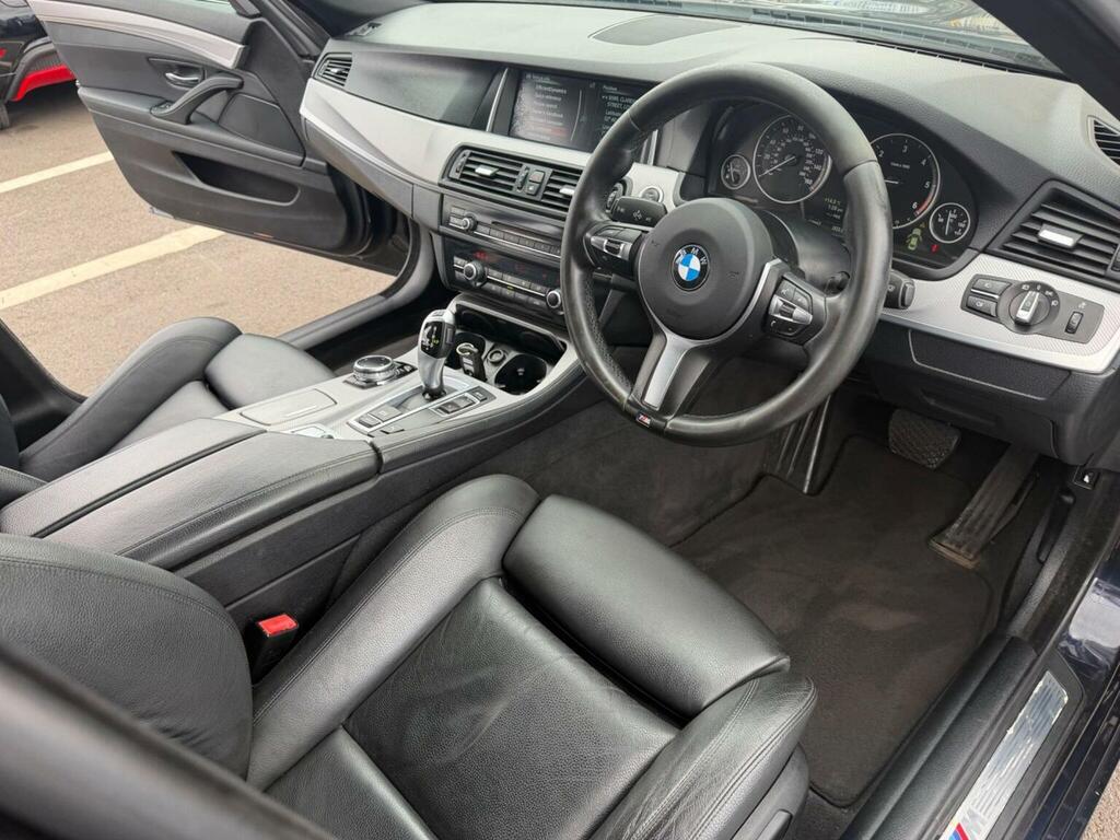 BMW 5 Series 2.0 520D M Sport Euro 6 Ss Black #3