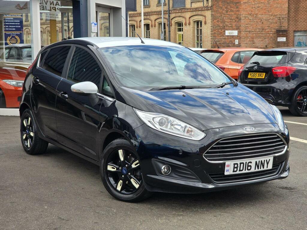 Ford Fiesta 1.0T Ecoboost Zetec Black Edition Euro 6 Ss Black #6