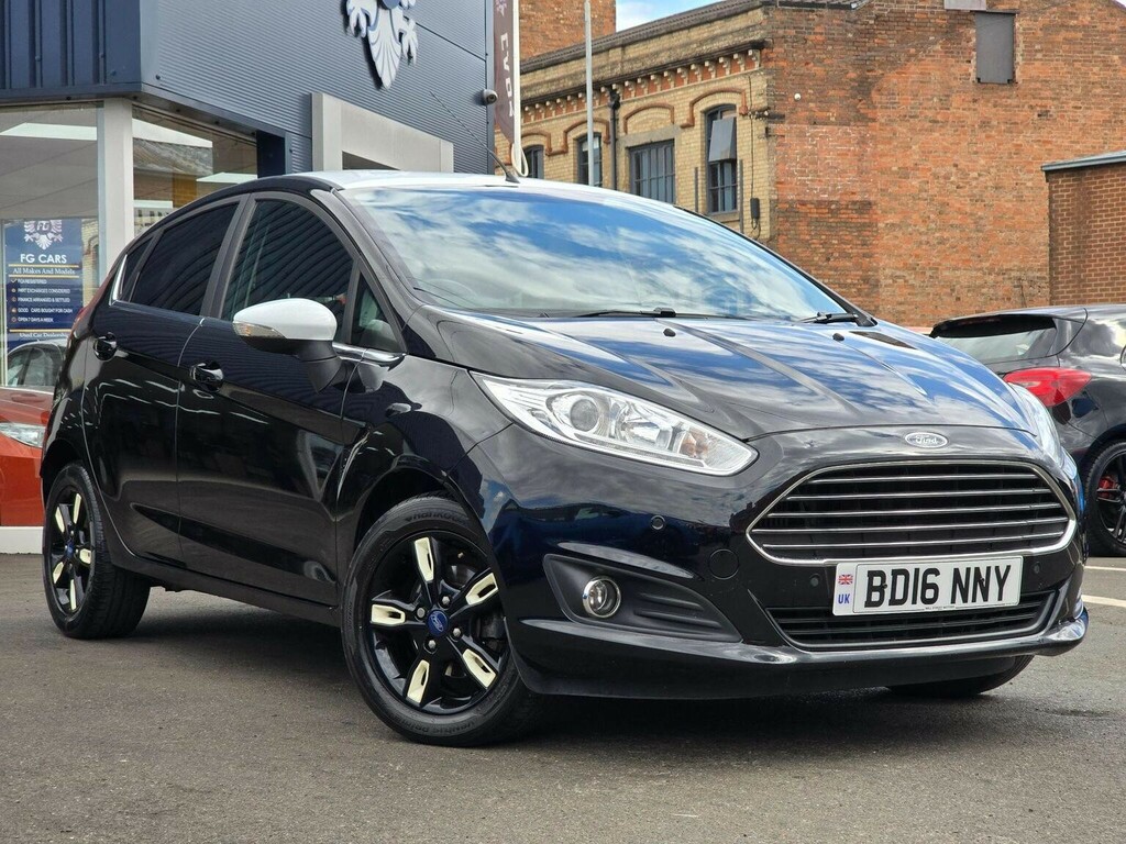 Ford Fiesta 1.0T Ecoboost Zetec Black Edition Euro 6 Ss Black