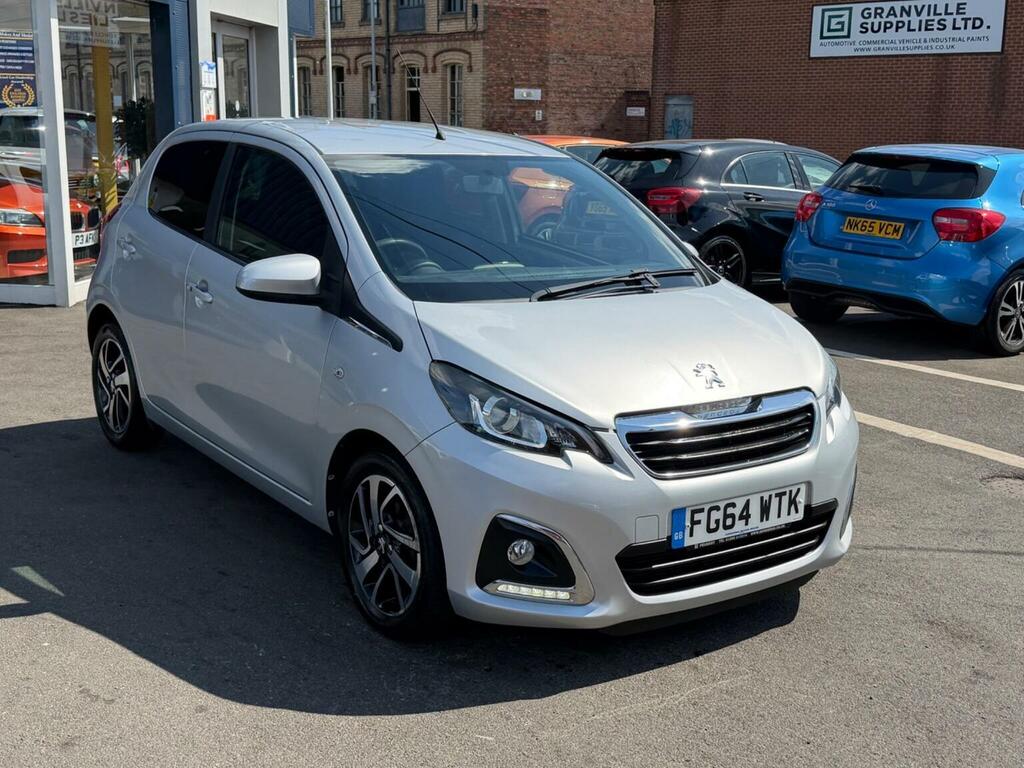 Peugeot 108 1.2 Vti Puretech Allure Euro 5 Silver #4