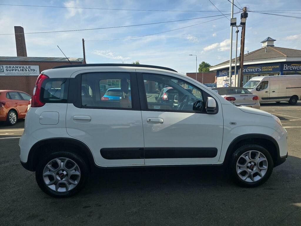 Fiat Panda Twinair 85 4X4 Awd Ac Fsh Full Service History White #9