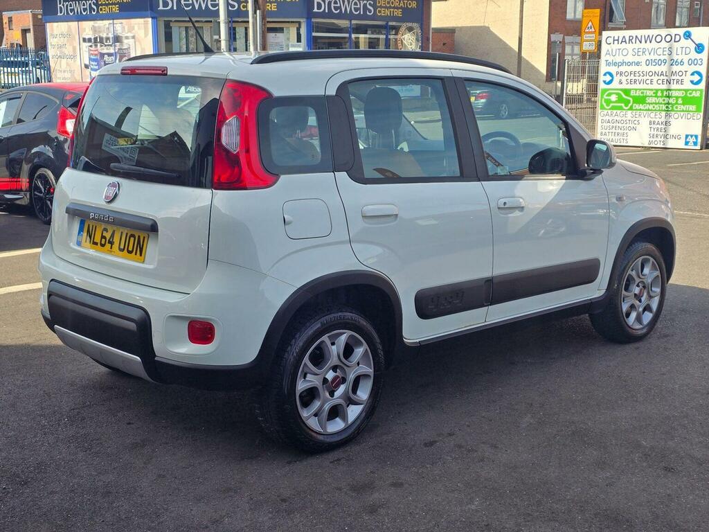 Fiat Panda Twinair 85 4X4 Awd Ac Fsh Full Service History White #11