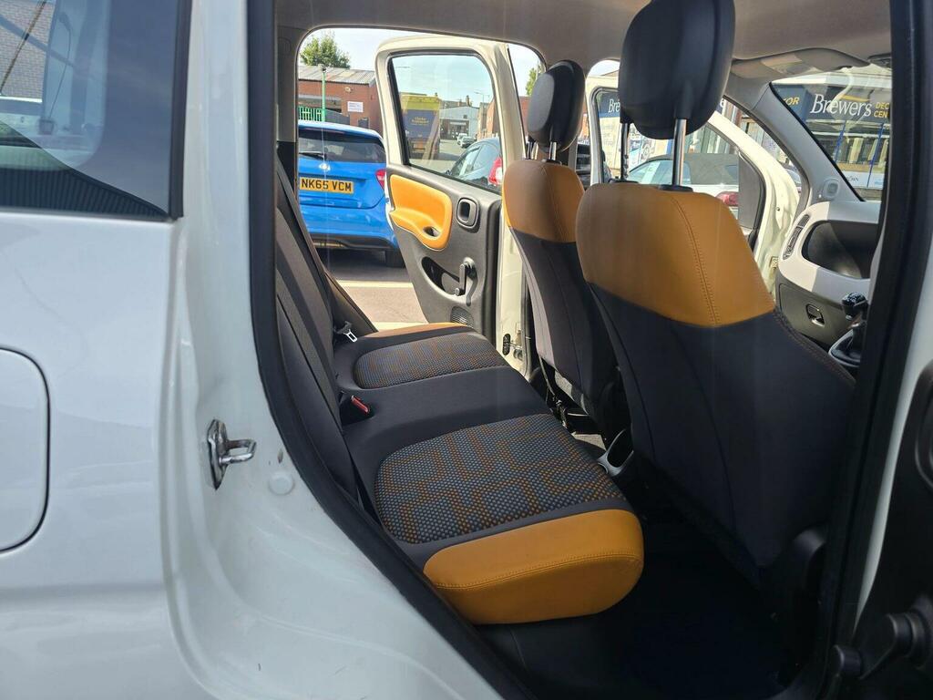 Fiat Panda Twinair 85 4X4 Awd Ac Fsh Full Service History White #17