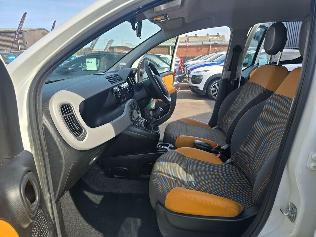 Fiat Panda Twinair 85 4X4 Awd Ac Fsh Full Service History White #15