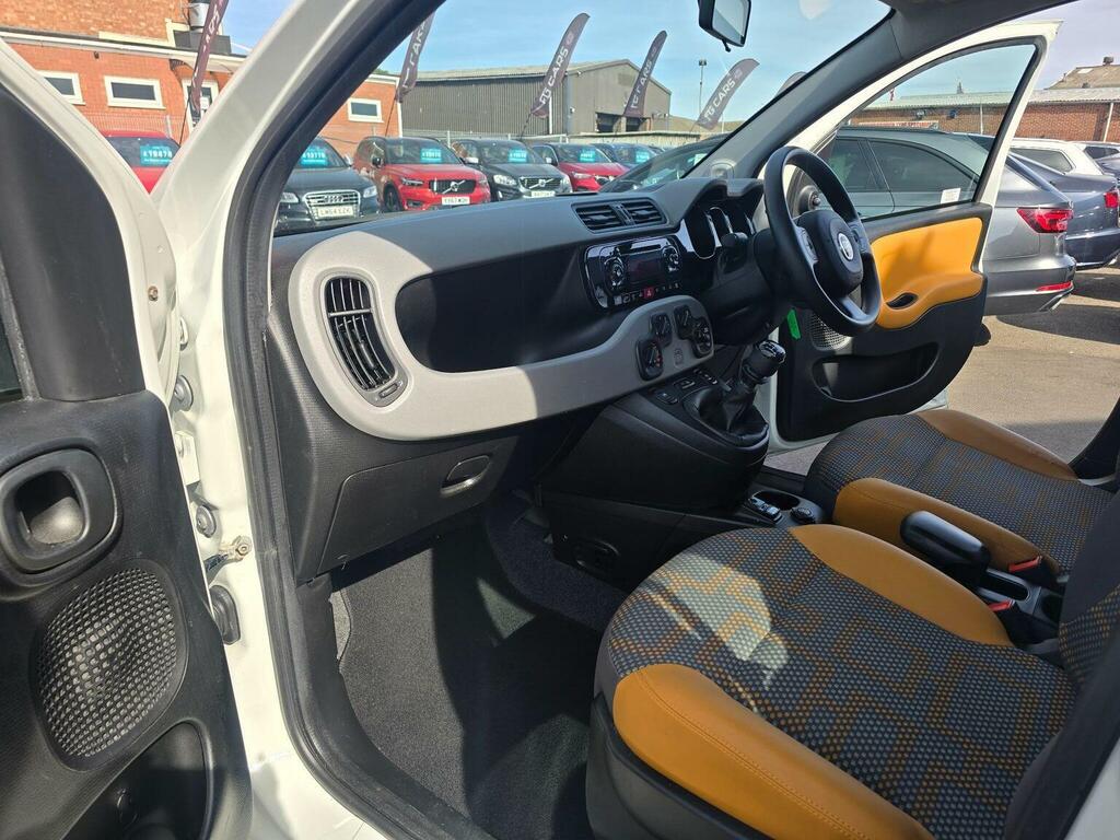 Fiat Panda Twinair 85 4X4 Awd Ac Fsh Full Service History White #14