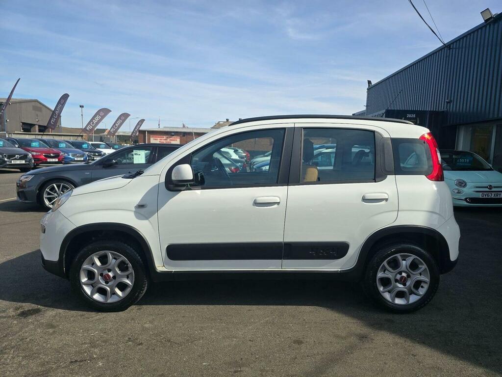 Fiat Panda Twinair 85 4X4 Awd Ac Fsh Full Service History White #8