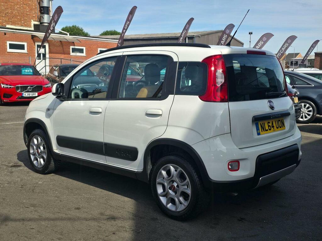 Fiat Panda Twinair 85 4X4 Awd Ac Fsh Full Service History White #10