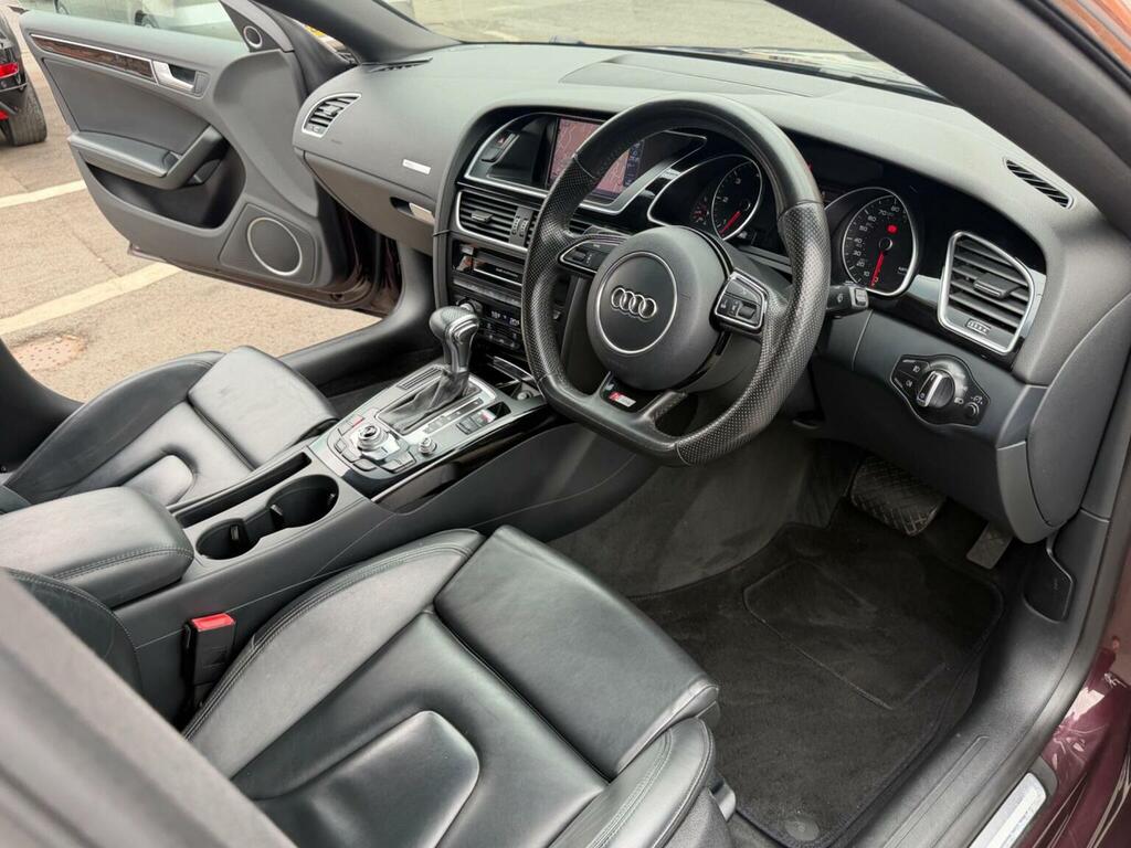 Audi A5 Hatchback 3.0 Tdi V6 Black Edition Sportback Multi MA64SPU Red #3