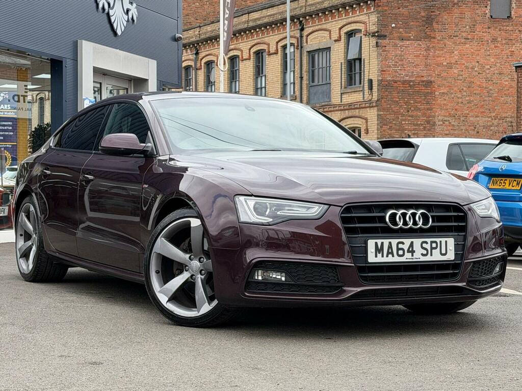 Audi A5 Hatchback 3.0 Tdi V6 Black Edition Sportback Multi Red