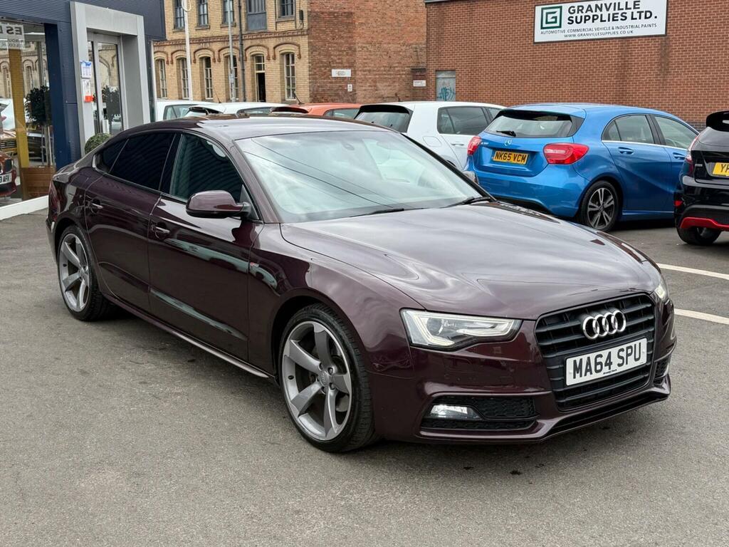 Audi A5 Hatchback 3.0 Tdi V6 Black Edition Sportback Multi MA64SPU Red #4