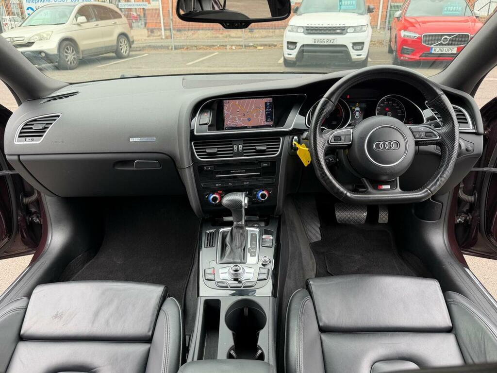 Audi A5 Hatchback 3.0 Tdi V6 Black Edition Sportback Multi MA64SPU Red #2
