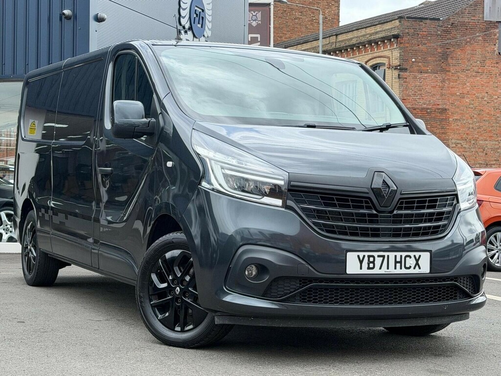 Renault Trafic 2.0 Dci Energy 30 Black Edition Lwb Standard Roof Grey