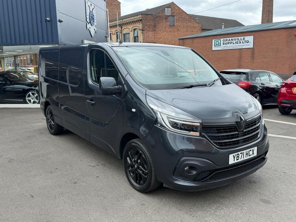 Renault Trafic 2.0 Dci Energy 30 Black Edition Lwb Standard Roof Grey #4