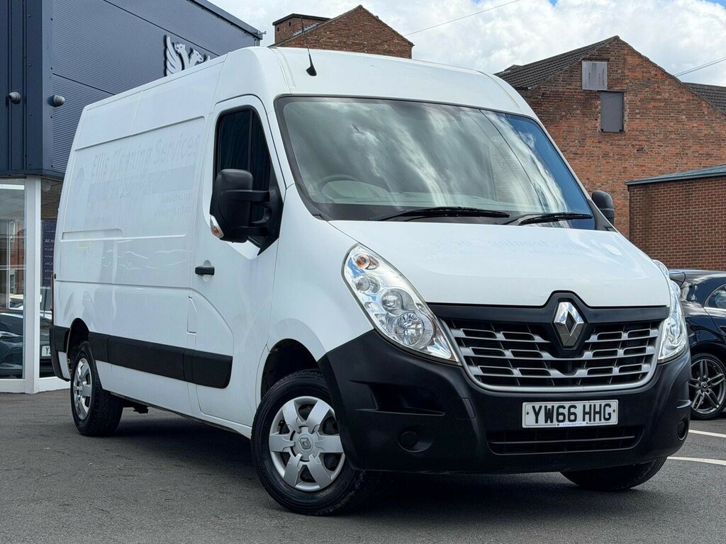 Renault Master 2.3 Dci 35 Business Fwd Mwb Medium Roof Euro 5 White
