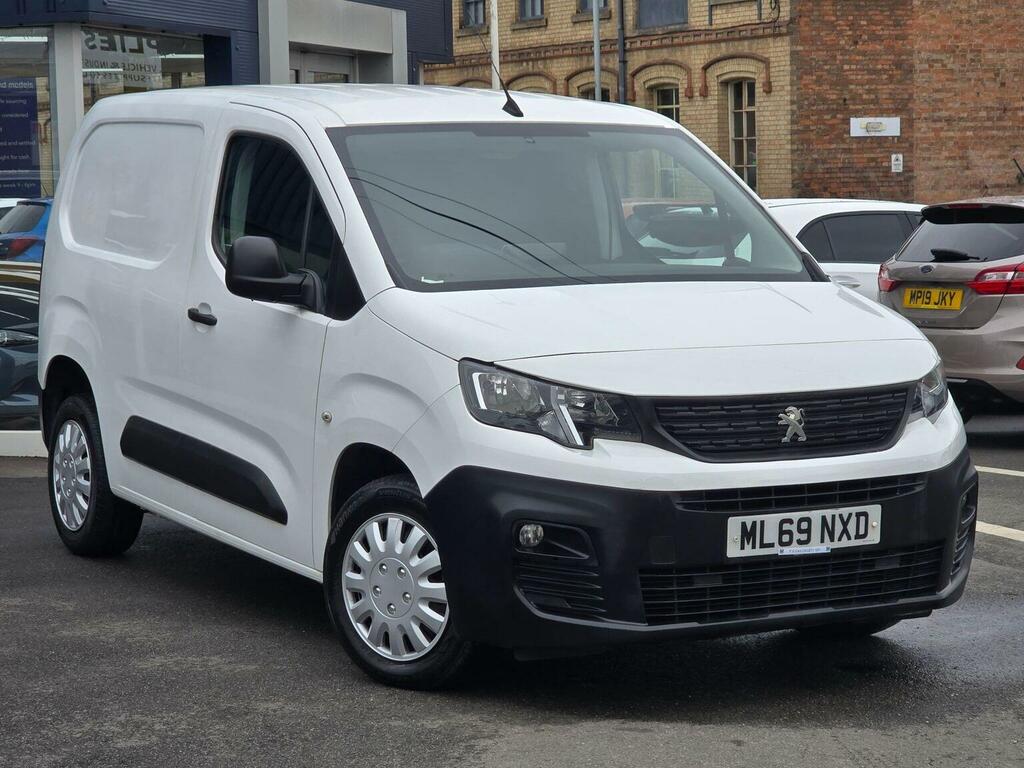Peugeot Partner 1.5 Bluehdi 1000 Professional Standard Panel Van S White #5