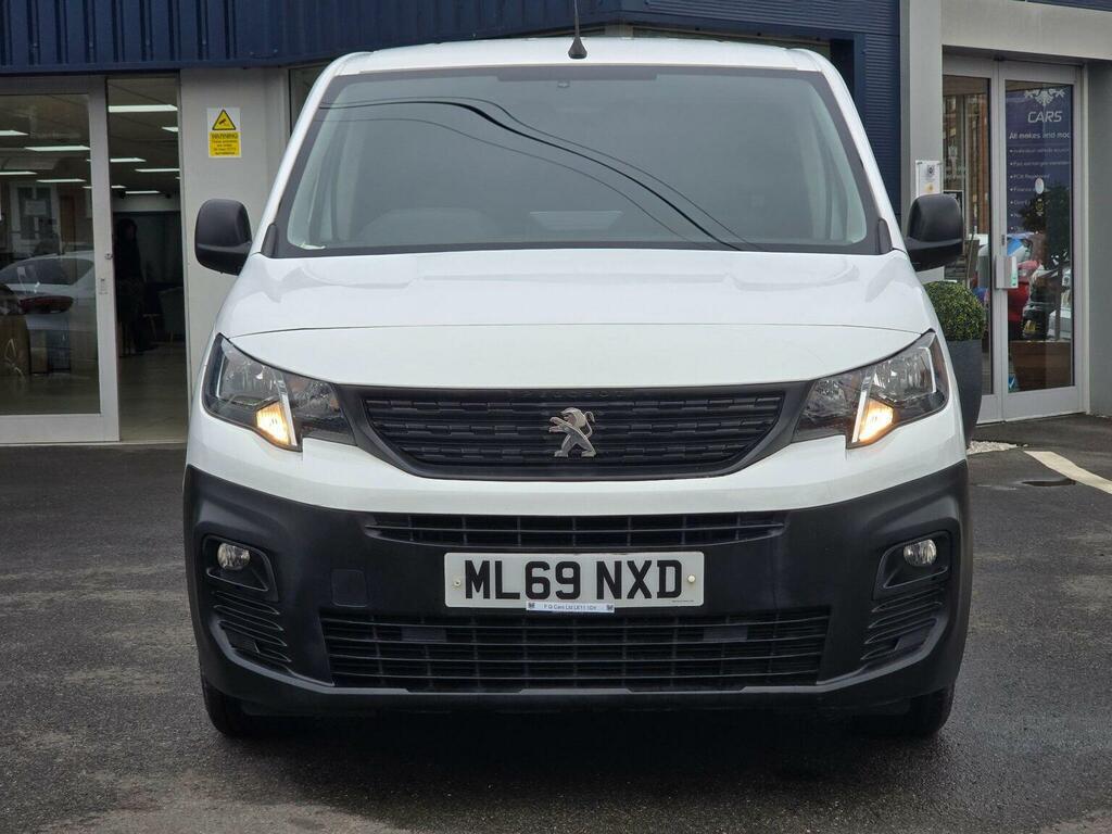 Peugeot Partner 1.5 Bluehdi 1000 Professional Standard Panel Van S White #6