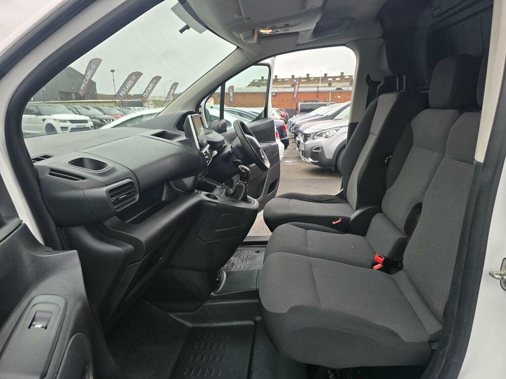 Peugeot Partner 1.5 Bluehdi 1000 Professional Standard Panel Van S White #3