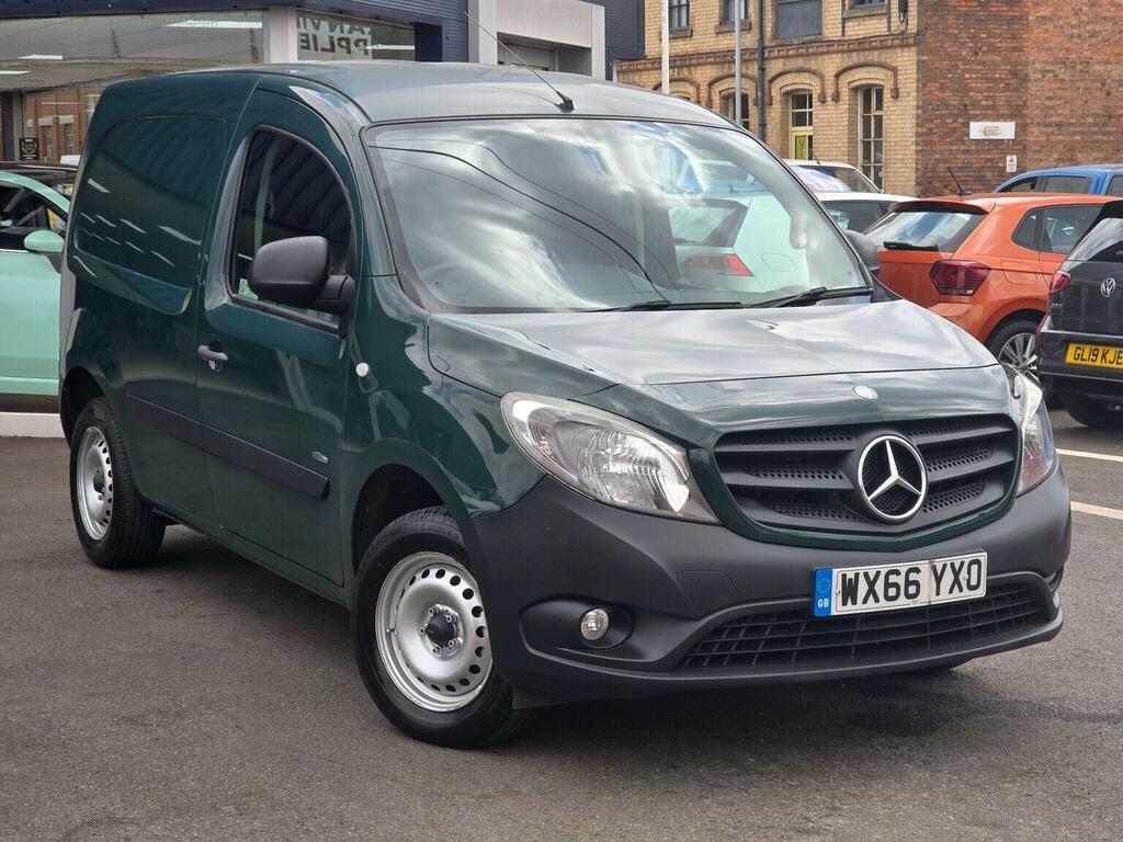 Mercedes-Benz CITAN Panel Van 1.5 109 Cdi Blueefficiency L2 Euro 6 S WX66YXO Green #5
