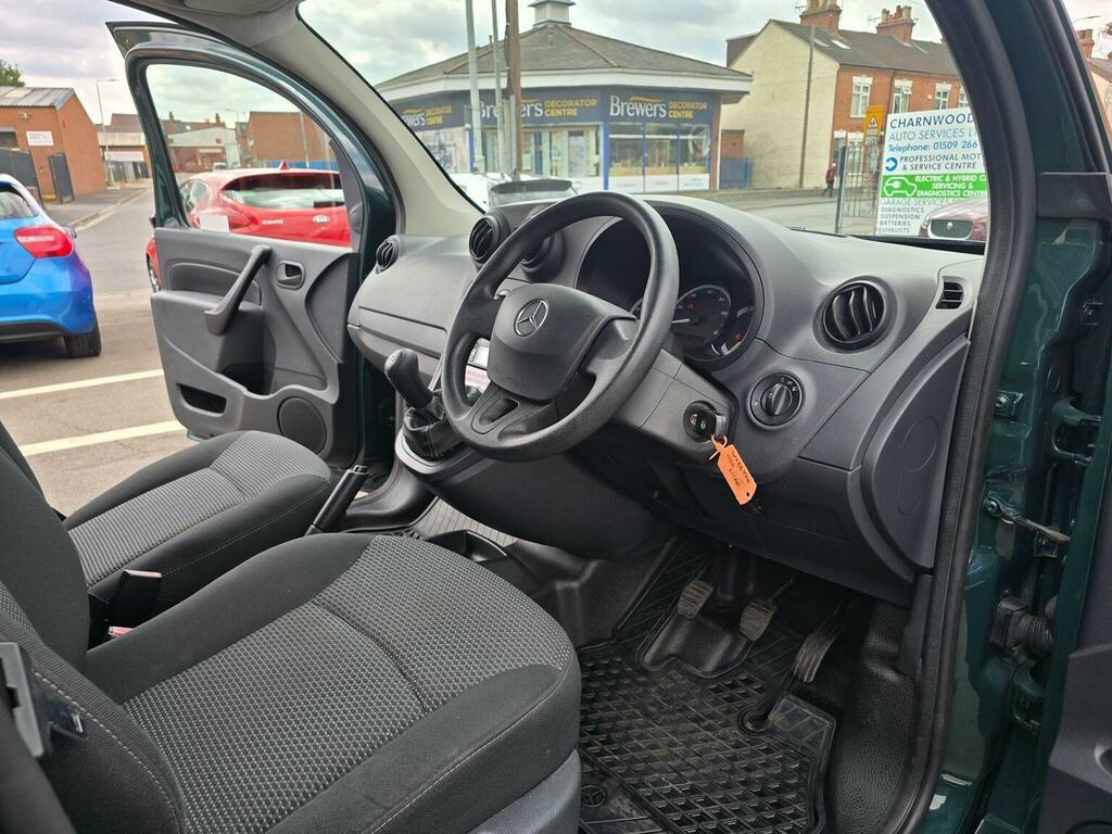 Mercedes-Benz CITAN Panel Van 1.5 109 Cdi Blueefficiency L2 Euro 6 S WX66YXO Green #2