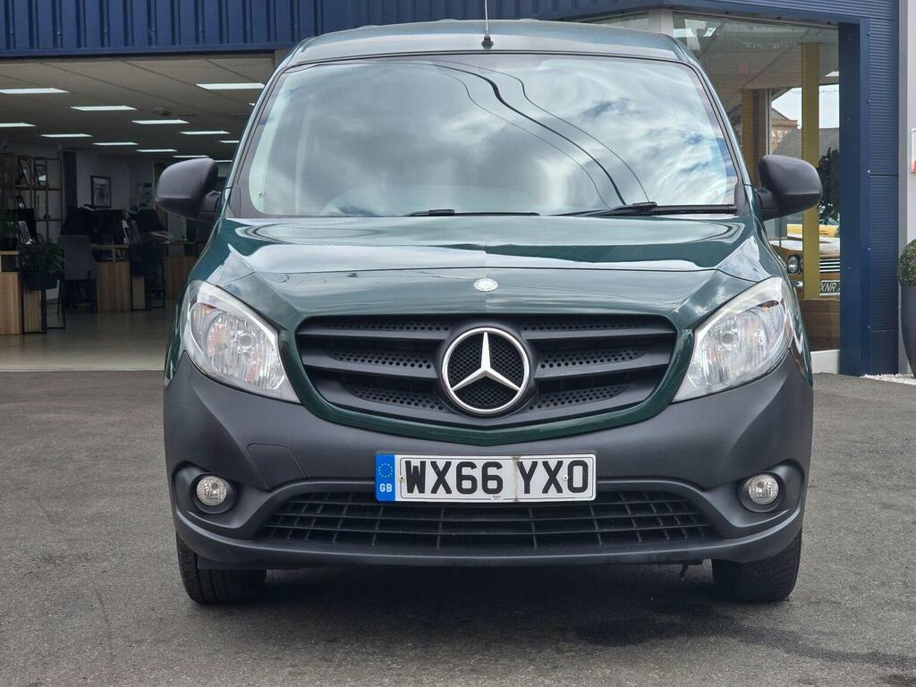 Mercedes-Benz CITAN Panel Van 1.5 109 Cdi Blueefficiency L2 Euro 6 S WX66YXO Green #6
