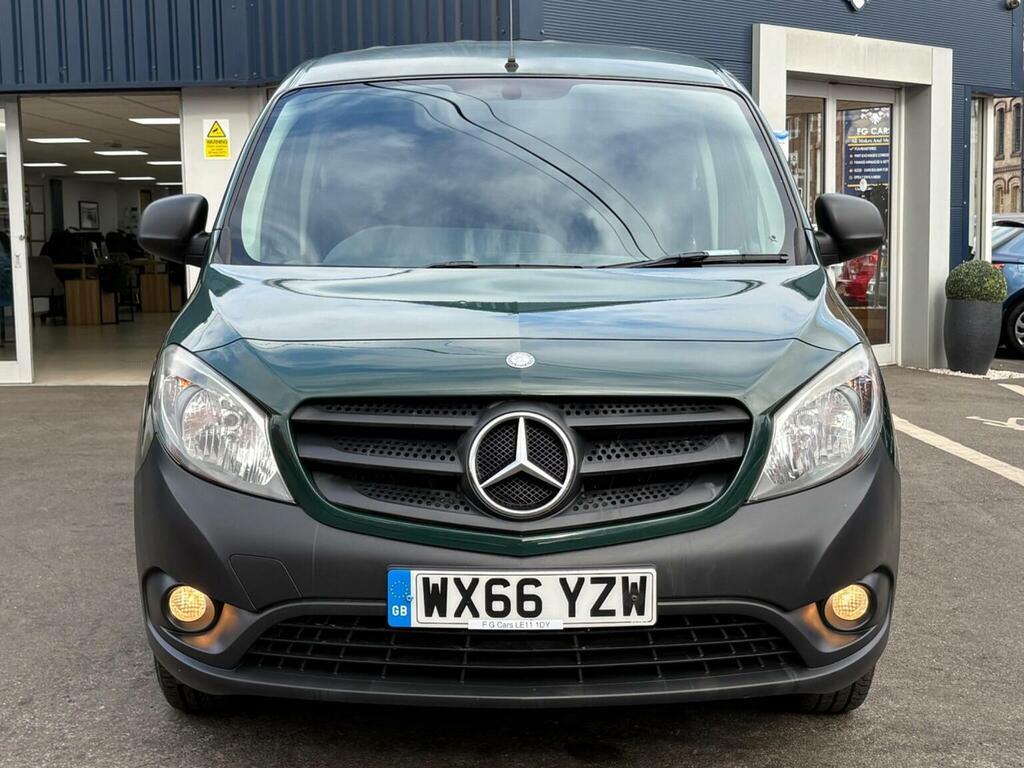 Mercedes-Benz CITAN Panel Van 1.5 109 Cdi Blueefficiency L2 Euro 5 S WX66YZW Green #4