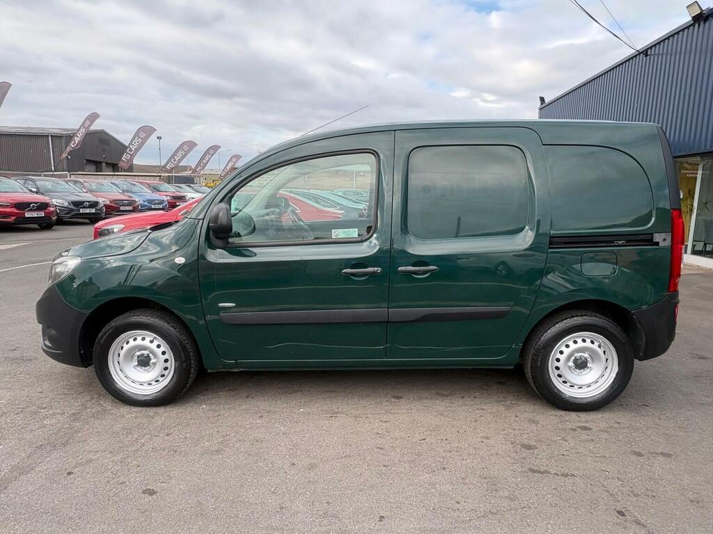 Mercedes-Benz CITAN Panel Van 1.5 109 Cdi Blueefficiency L2 Euro 5 S WX66YZW Green #6