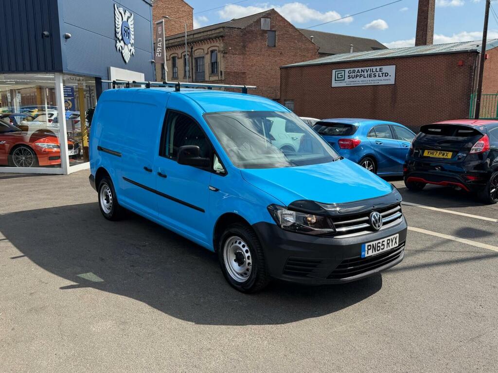 Volkswagen Caddy Maxi 1.6 Tdi C20 Cr Startline Lwb Euro 5 6Dr PN65RYX Blue #4