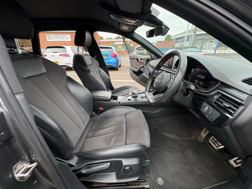 Audi A4 Avant Estate 2.0 Tdi 40 Black Edition S Tronic Euro 6 S WO19FOV Grey #4