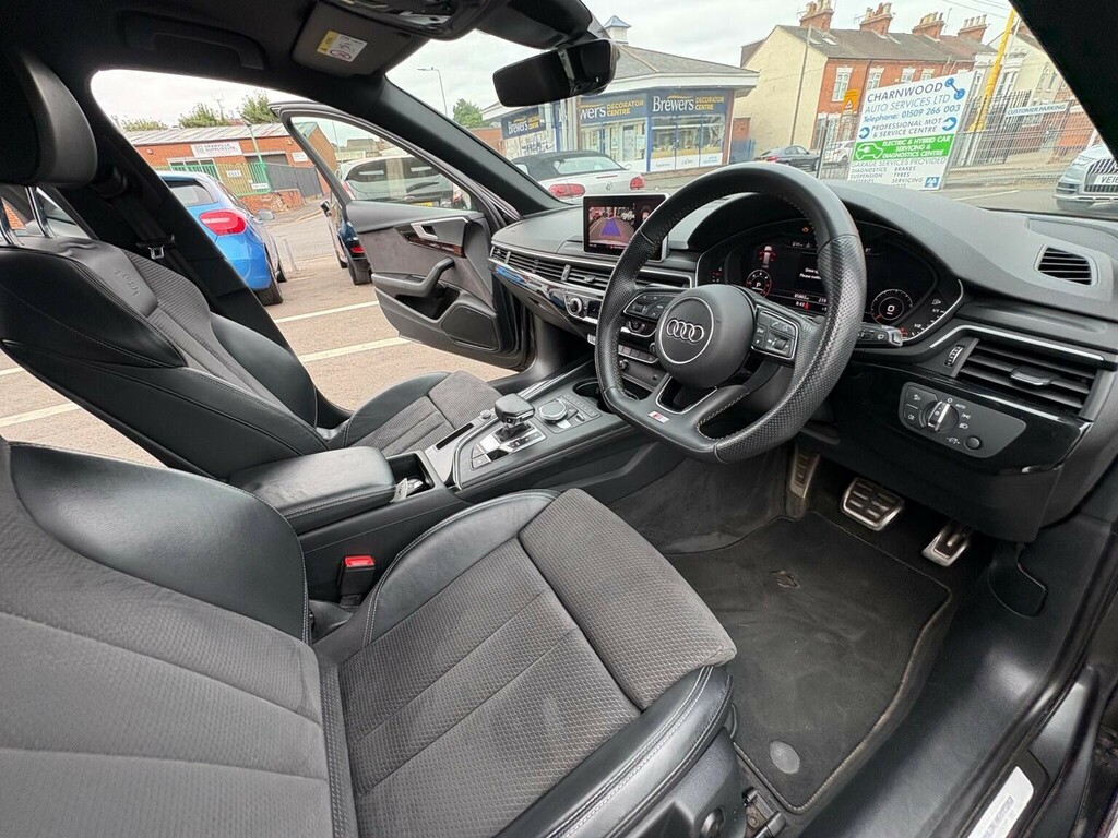 Audi A4 Avant Estate 2.0 Tdi 40 Black Edition S Tronic Euro 6 S WO19FOV Grey #3