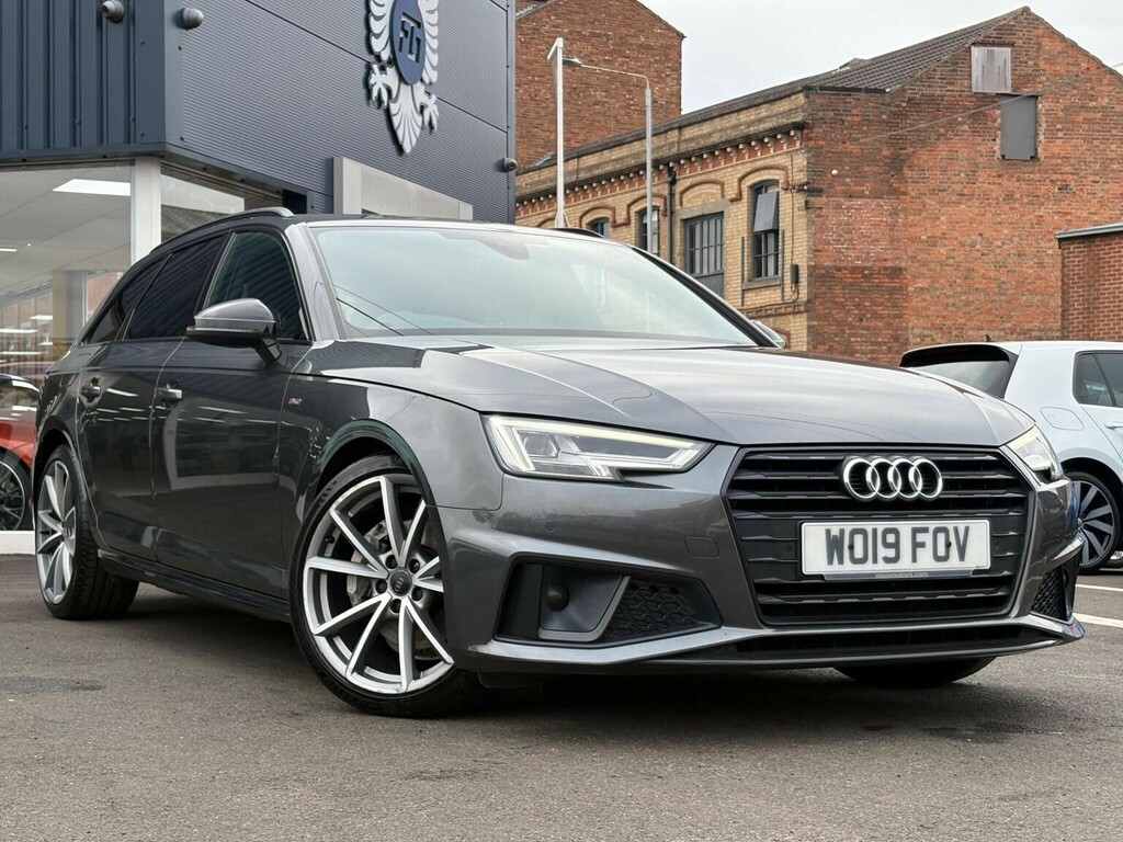 Audi A4 Avant Estate 2.0 Tdi 40 Black Edition S Tronic Euro 6 S Grey