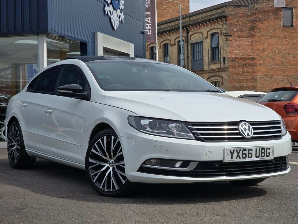 Volkswagen CC Saloon 2.0 Tdi Bluemotion Tech Gt Black Edition Eu White