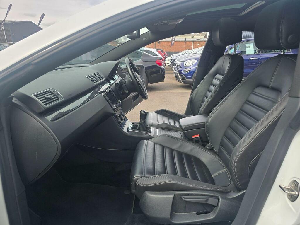 Volkswagen CC Saloon 2.0 Tdi Bluemotion Tech Gt Black Edition Eu YX66UBG White #5
