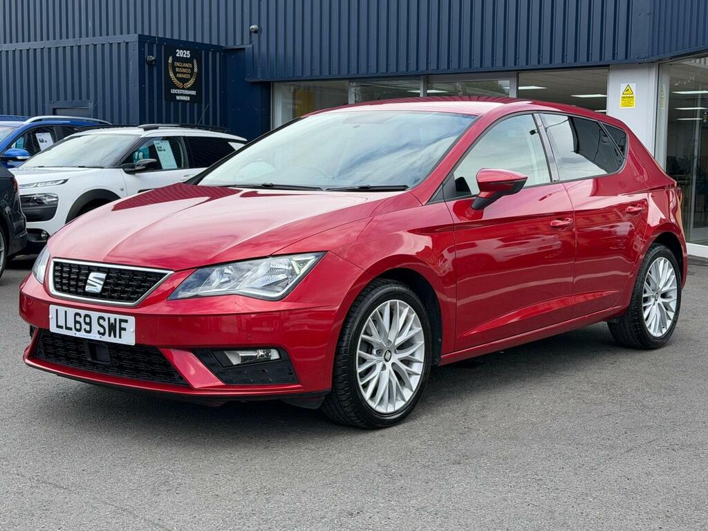 Seat Leon Hatchback 1.6 Tdi Se Dynamic Euro 6 Ss 201 LL69SWF Red #5