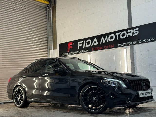 Mercedes-Benz C Class 2021 2.0 C220d Amg Line Night Edition Premium Plu Black