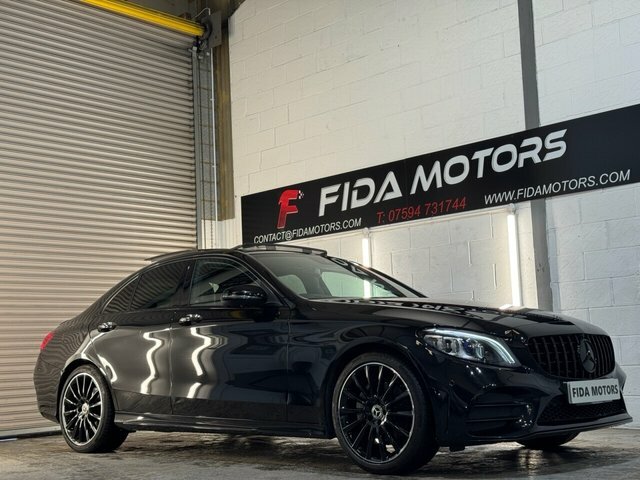Mercedes-Benz C Class 2021 2.0 C220d Amg Line Night Edition Premium Plu VE21MYD Black #4