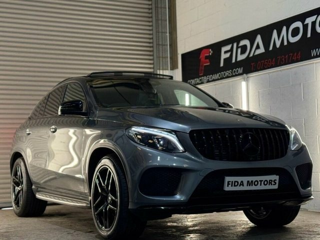 Mercedes-Benz GLE Coupe 2019 3.0 Gle350d V6 Amg Night Edition Premium Plu Grey #3